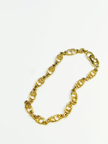 Christian Dior logo bracelet (vintage)