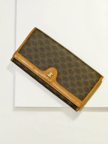 Celine monogram wallet (Vintage)