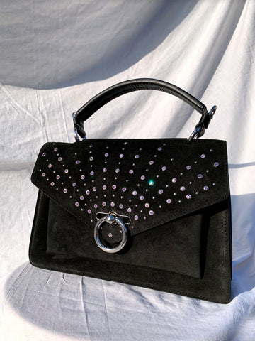 Rebecca Minkoff black studs bag outlet sales | ON SLOWNESS