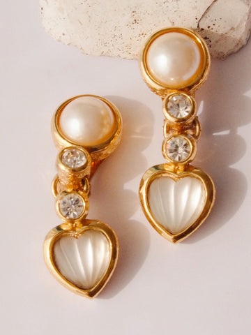 Vintage Christian Dior earrings | on slowness