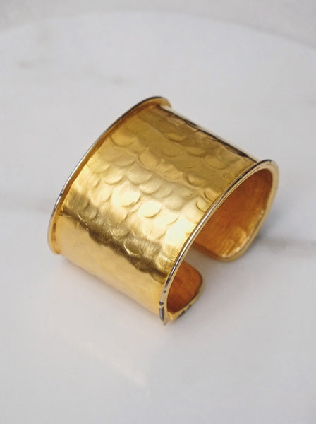 Yves Saint Laurent YSL Couture Serpents Cuff Bangle (vintage)