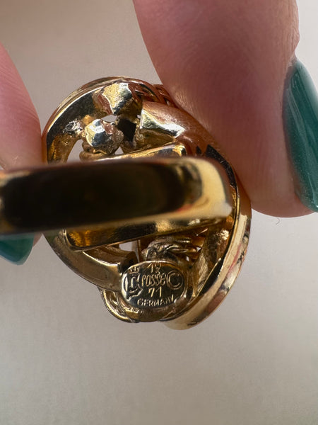 Grosse 1971 Gold Plated Ring