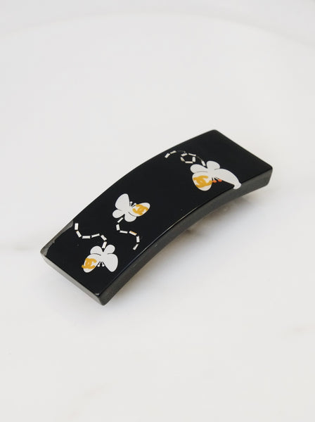 Chanel acrylic butterfly Motif hairclip (vintage)