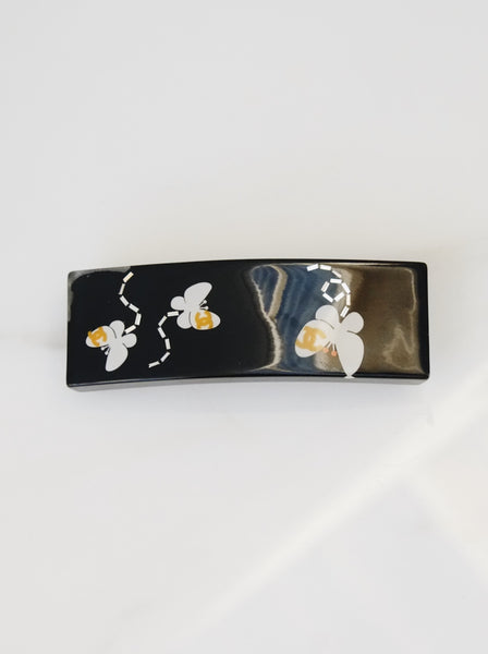 Chanel acrylic butterfly Motif hairclip (vintage)