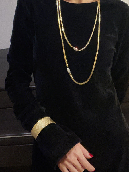 Christian Dior chain necklace 1973 (Vintage)