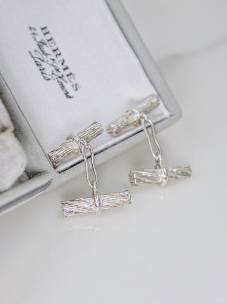 Hermès 925 Silver Cufflinks | on slowness