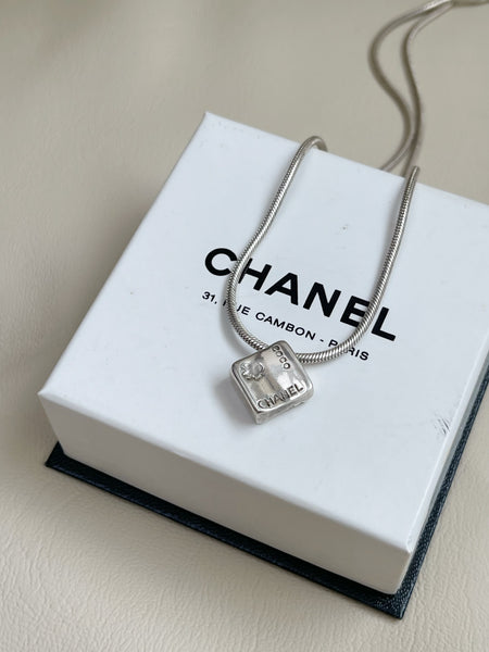 Chanel Silver Necklace