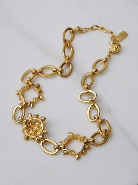 YSL crystals necklace (vintage)