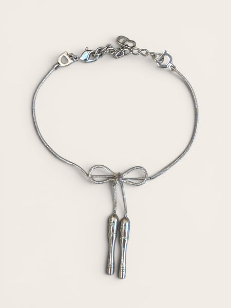 Dior Metal Bracelet with Bow