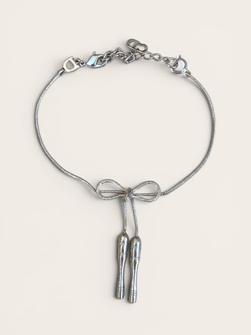 Dior Metal Bracelet with Bow