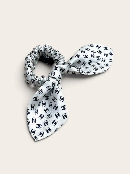 Chanel 2023 silk hair scrunchie (vintage)