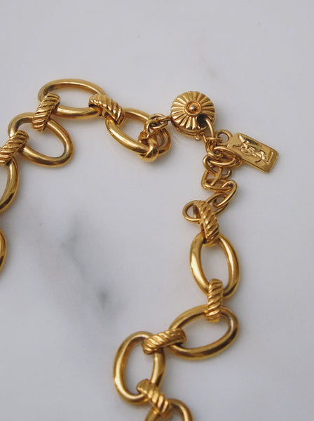 YSL crystals necklace (vintage)