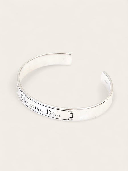 Dior 925 Silver Open Bangle