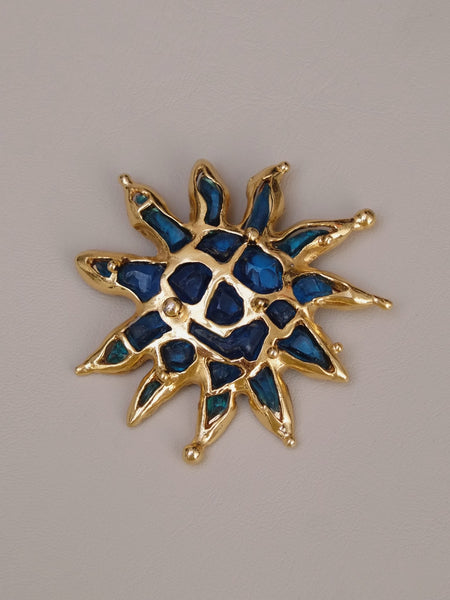 Christian Lacroix Sun Brooch  (Vintage)