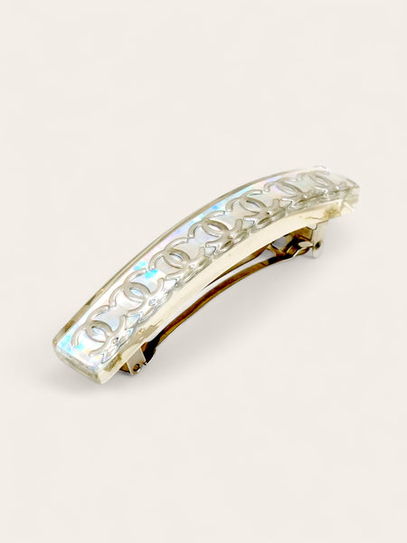 Chanel iridescent 97P hairclip (vintage)