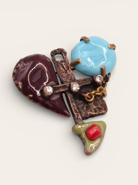 Christian Lacroix Brooch 1996 Christmas Edition (Vintage)