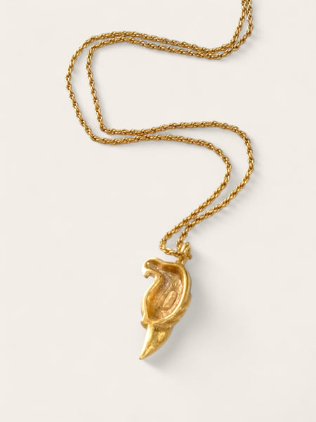 Christian Dior parrot pendant necklace (vintage)