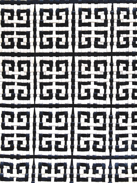 Givenchy black and white monogram weaving tote bag (vintage)