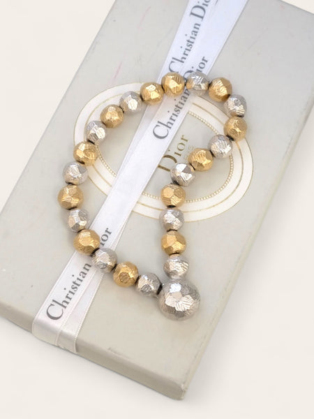 Christian Dior beads bracelet (vintage)