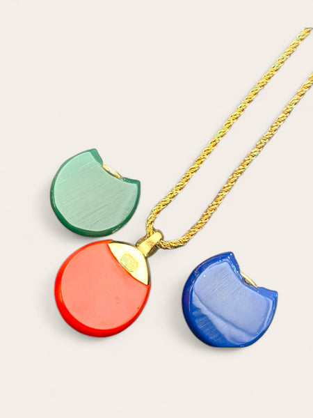 Christian Dior Interchangeable Pendants Necklace (Vintage)