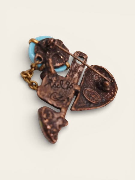 Christian Lacroix Brooch 1996 Christmas Edition (Vintage)