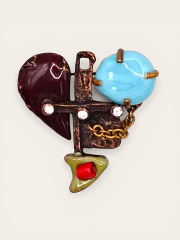 Christian Lacroix Brooch 1996 Christmas Edition (Vintage)