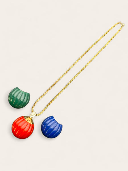 Christian Dior Interchangeable Pendants Necklace (Vintage)