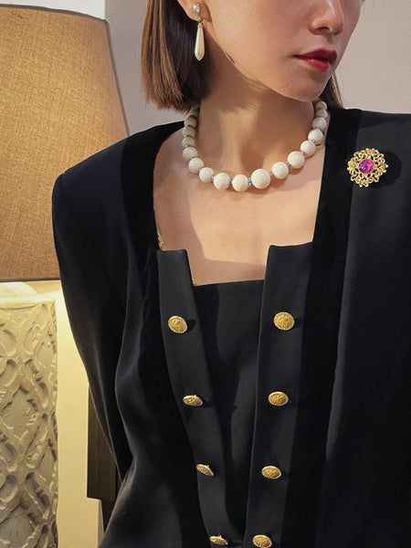 Chr Dior pearl drops earrings (Vintage)