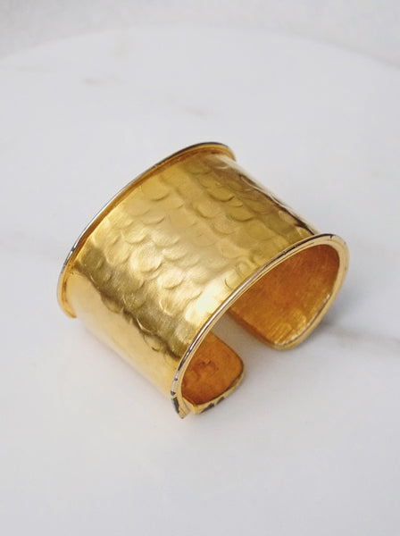 Yves Saint Laurent YSL Couture Serpents Cuff Bangle (vintage)