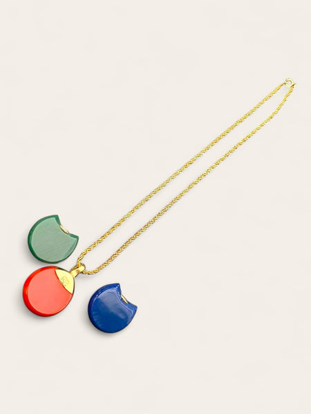 Christian Dior Interchangeable Pendants Necklace (Vintage)