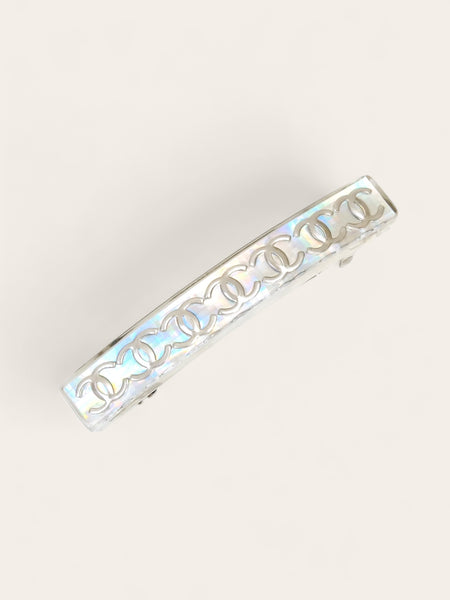 Chanel iridescent 97P hairclip (vintage)