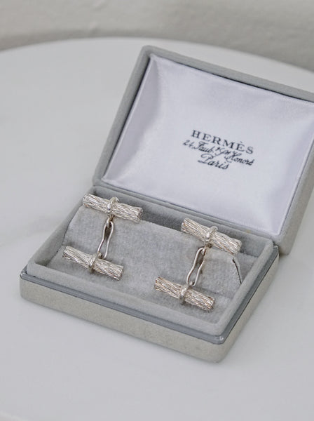 Hermès 925 Silver Cufflinks | on slowness