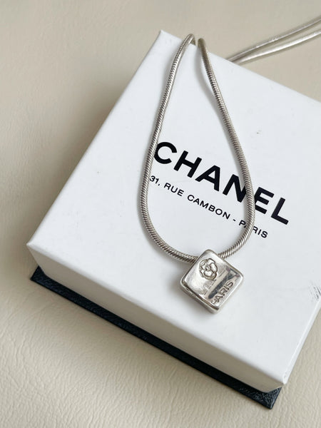 Chanel Silver Necklace