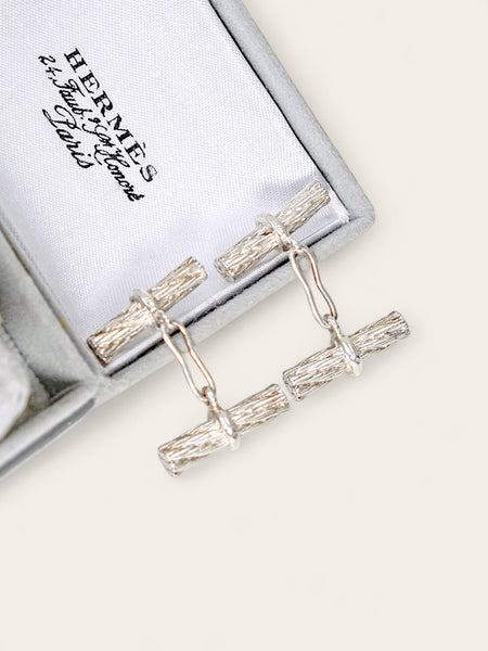 Hermes 925 Silver Cufflinks (Vintage)