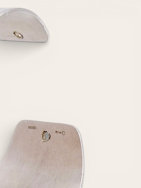 Kenzo Koi Fish Sterling Silver Cuff Bangle (vintage)