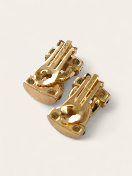 Chr Dior crystal earrings (vintage)