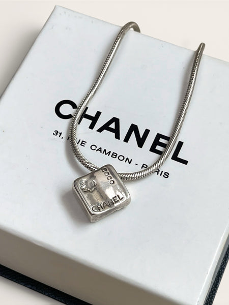 Chanel Silver Necklace