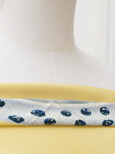 Cartier Daffodil Yellow silk scarf (vintage)