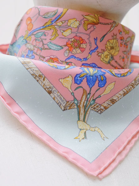 Hermes Pierres d'Orient et d'Occident silk scarf 45 (vintage)