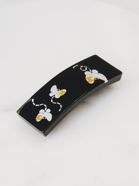 Chanel acrylic butterfly Motif hairclip (vintage)