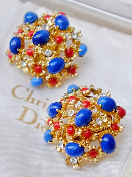 Christian Dior 1967 earrings | on slowness