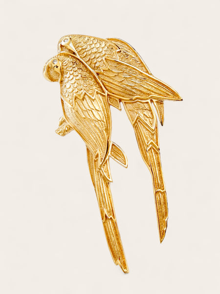 Grosse Loving Birds Massive Brooch (Vintage)