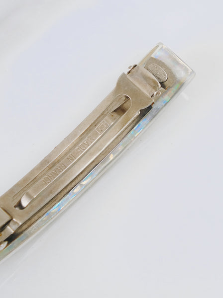 Chanel iridescent 97P hairclip (vintage)