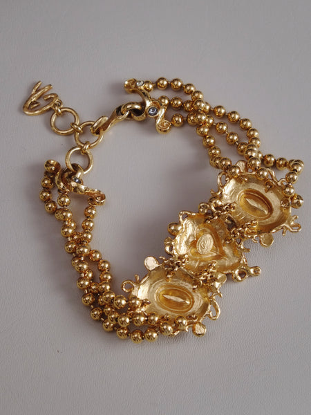 Christian Lacroix hearts choker necklace (Vintage)