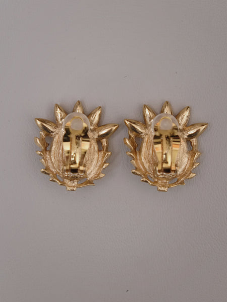 YSL Thistles Earrings (vintage)
