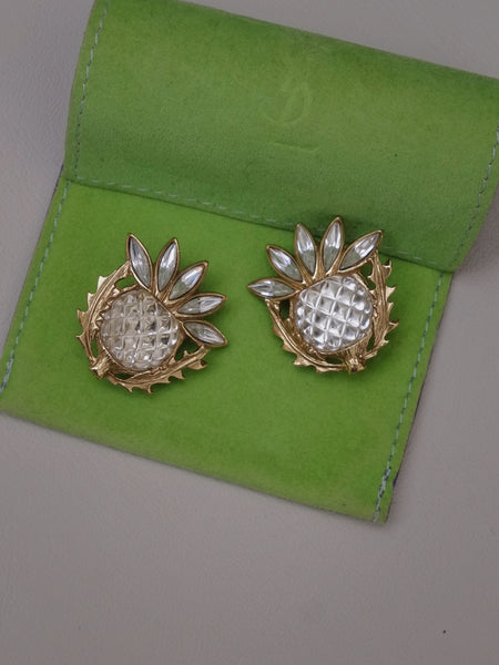 YSL Thistles Earrings (vintage)