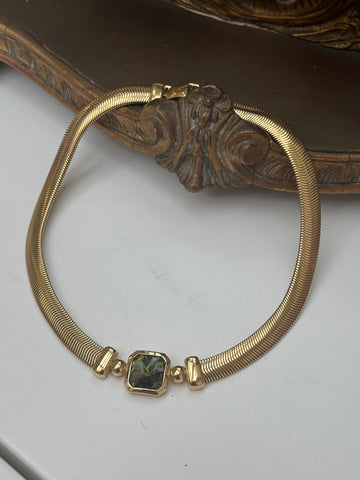 Christian Dior Rhinestone Choker Necklace (Vintage)