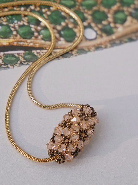 Chr Dior multi-colour beads cluster necklace (Vintage) | ON SLOWNESS