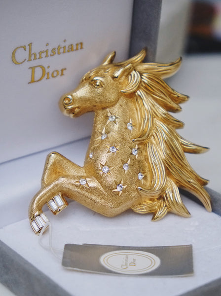 Chr Dior pegasus brooch (vintage) | ON SLOWNESS