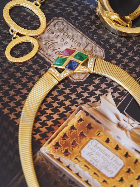 Christian Dior CD choker necklace (Vintage)